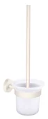 Akcesoria do wc - Szczotka do wc wisząca z uchwytem tesa Moon biała - miniaturka - grafika 1