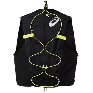 ASICS Fujitrail Hydration Vest 3013A638-001, Czarne Plecak, pojemność: 7 L - Plecaki - miniaturka - grafika 2