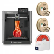 Drukarki 3D - Drukarka 3D FDM 600 mm/s Flashforge AD5M 220 mm + 2 Filamenty + Suszarka - miniaturka - grafika 1