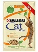 Mokra karma dla kotów - Purina Cat Chow Adult Kurczak i cukinia 85g - miniaturka - grafika 1