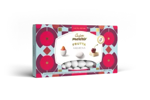 Maxtris Amarena - biała czekolada 60% z migdałami - Cukierki - miniaturka - grafika 1