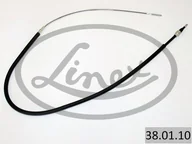Linki hamulca postojowego - LINEX LINKA HAMULCA 38.01.10 SEAT IBIZA CORDOBA 1597/1046 TARCZE LEWA/PRAWA - miniaturka - grafika 1