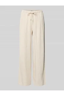 Spodnie szerokie z mieszanki wiskozy i lnu model SIESTA - Only - Spodnie sportowe damskie - miniaturka - grafika 1