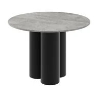 Stoły - Stół RAVEO Grey Stone MAT + Czarny HG - miniaturka - grafika 1