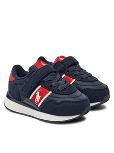 Polo Ralph Lauren Sneakersy Train 90 Sport Ps RL00631413 Granatowy - Buty dla chłopców - miniaturka - grafika 1