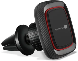 Uchwyt na telefon Connect IT InCarz 4Strong360 Carbon, magnetický, do mřížky - Uchwyty samochodowe do telefonów - miniaturka - grafika 1