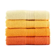 Ręczniki - Zestaw 4 ręczników Foutastic Daisy, 70x140 cm - miniaturka - grafika 1