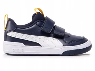BUTY dziecięce PUMA MULTIFLEX 380740-10 rzepy 34,5 - Buty dla dziewczynek - miniaturka - grafika 1