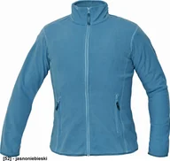 Odzież robocza - CERVA GOMTI Damski polar z mikropolaru z kołnierzem - 100% poliester, 180g/m2 - jasnoniebieski S - miniaturka - grafika 1