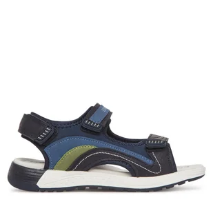 Sandały Lumberjack LJ-SBG5806-004-N92-M0123 S Granatowy - Buty dla chłopców - miniaturka - grafika 1