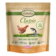 Sucha karma dla psów - Lukullus Classic Junior, kurczak i łosoś (bez zbóż) - 1 kg - miniaturka - grafika 1