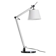 Lampy stojące - Lampka biurkowa Zyta AZ2307+AZ2599 Azzardo wysięgnik regulowany chrom biały - miniaturka - grafika 1
