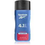 Wody i perfumy męskie - Reebok, Move Your Spirit For Men, Żel pod prysznic, 250 ml - miniaturka - grafika 1