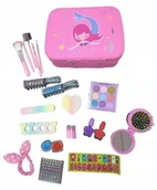 Prace ręczne dla dzieci - Malowidła W Solidnym Materiałowym Kuferku Z Motywem Syrenki - miniaturka - grafika 1