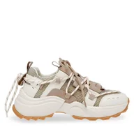 Sneakersy damskie - Sneakersy Steve Madden Tazmania Sneaker SM11002419-04005-TBE Brązowy - miniaturka - grafika 1