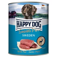 Mokra karma dla psów - Happy Dog Sensible Pure, 6 x 800 g - Sweden (Dziczyzna) - miniaturka - grafika 1