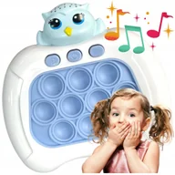 Zabawki interaktywne dla dzieci - Gra POP IT POPIT Elektroniczna Gra ANTYSTRESOWA Zręcznościowa MĄDRA SOWA - miniaturka - grafika 1