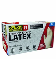 Rękawice robocze - RĘKAWICE MECHANIX HD LATEX 7 MIL 100PK WHITE L - miniaturka - grafika 1