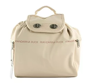 Torebki damskie - Mandarina Duck Damski plecak przydatny, Macadamia, rozmiar uniwersalny, Macadamia, jeden rozmiar - grafika 1