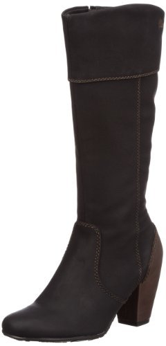 s.Oliver damskie kozaki Casual Fashion, czarny - Schwarz Black Antic 2-36 EU