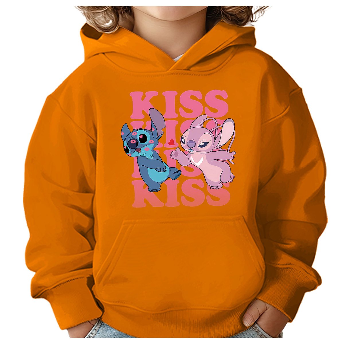 BLUZA DZIECIĘCA STITCH ANGEL ANDZIA KISS 146-152 CHŁOPIĘCA DZIEWCZĘCA