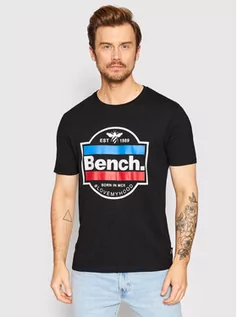 Koszulki i topy damskie - Bench T-Shirt Cromir 120694 Czarny Regular Fit - grafika 1