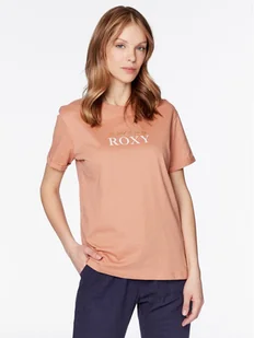 Roxy T-Shirt Noon Ocean ERJZT05490 Pomarańczowy Regular Fit - Koszulki i topy damskie - miniaturka - grafika 1