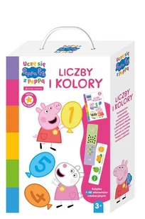 Peppa Pig. Uczę się z Peppą. Liczby i kolory - Książki edukacyjne - miniaturka - grafika 1