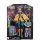 Lalki dla dziewczynek - Lalka MONSTER HIGH Fest Cleo De Nile HXH81 - miniaturka - grafika 1