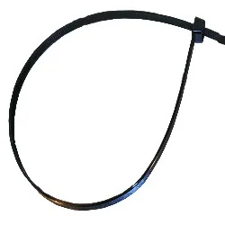 OPASKA ZACISKOWA 533X7,6MM ROMIX COMPANY 60205 CZARNA - Narzędzia samochodowe - miniaturka - grafika 1