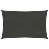 Parasole ogrodowe - vidaXL Żagiel przeciwsłoneczny, 160 g/m, antracytowy, 4x7 m, HDPE vidaXL - miniaturka - grafika 1