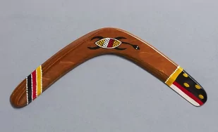 Banan Etno Żółw bumerang powracający ozdobny - leworęczny - Inne gry towarzyskie - miniaturka - grafika 1
