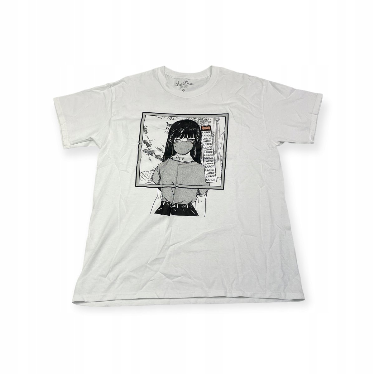 Koszulka T-shirt męski okrągły dekolt SPENCER'S THREADLESS L