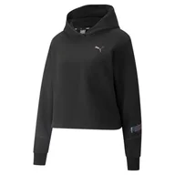 Bluzy sportowe damskie - Bluza dresowa damska Puma CYBER CROPPED - miniaturka - grafika 1