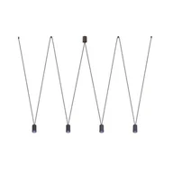 Lampy sufitowe - Nowodvorski More Eye lampa wisząca 4-punktowa czarna 7822 7822n - miniaturka - grafika 1