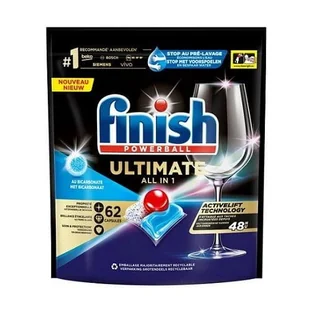 Finish Ultimate Regular 62 szt. – kapsułki do zmywarki z kompletną formułą 3w1 - Środki do zmywarek - miniaturka - grafika 1