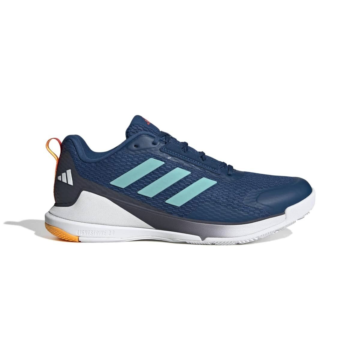 Męskie buty gimnastyczne adidas Novaflight 2 Indoor Shoes Dusky Petrol/Flash Aqua/Core Black EUR 44
