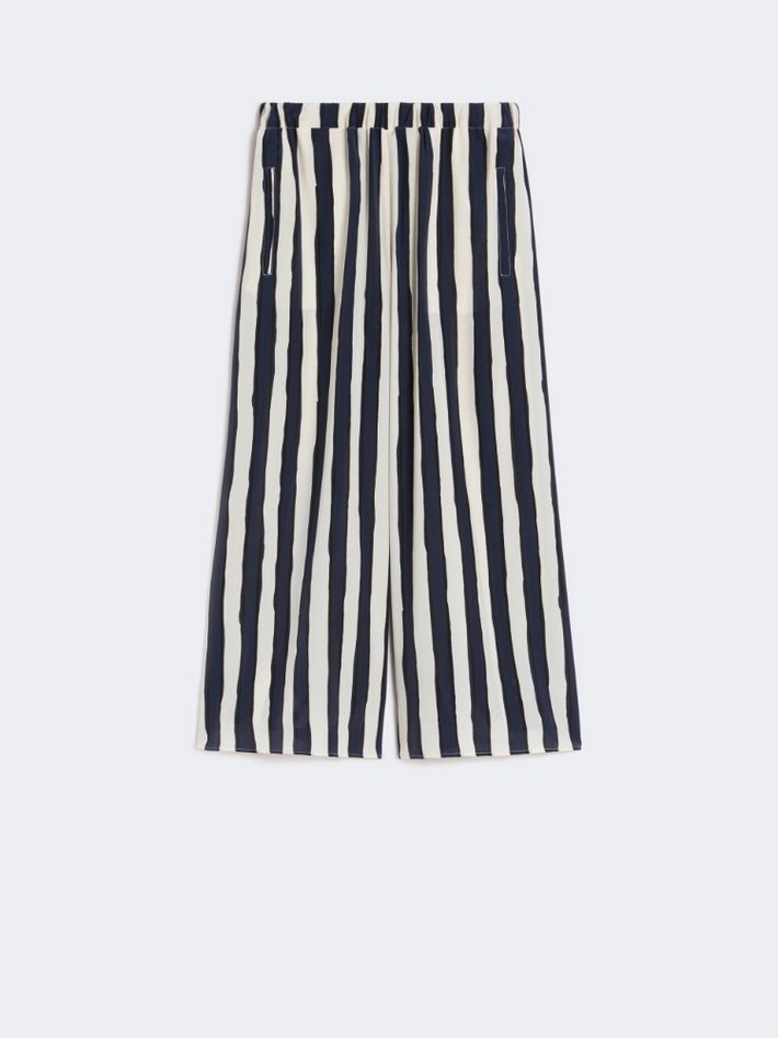 Spodnie unisex max mara pantalone in crêpe altro