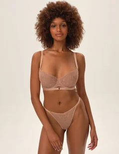 Majtki figi Ombre - beżowy XL - Komplety bielizny - miniaturka - grafika 1