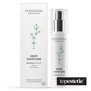 Madara Deep Moisture Odżywczy krem do skóry suchej i bardzo suchej 50 ml - Kremy do twarzy - miniaturka - grafika 1