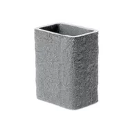 Kubki na szczoteczki do zębów - Szary kubek na szczoteczki do zębów Sapho Aries - miniaturka - grafika 1