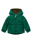 Bluzy i sweterki niemowlęce - Noppies Kurtka pikowana "Oregon" w kolorze zielonym - miniaturka - grafika 1
