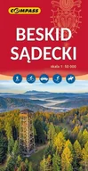 Obcojęzyczne przewodniki, mapy i atlasy - Mapa - Beskid Sądecki 1:50 000 - książka - miniaturka - grafika 1