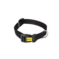 Obroże dla psów - Dingo Obroża Z Taśmy 2x45 cm 16110 Czarna - miniaturka - grafika 1