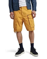 Spodenki damskie - G-STAR RAW Rovic Relaxed szorty Shorty Mężczyźni, Żółty (Dull Yellow C961-1213), 32W - miniaturka - grafika 1