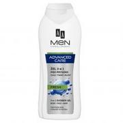 Żele pod prysznic dla mężczyzn - Oceanic AA Men Advanced Care Fresh żel pod prysznic 3w1 400 ml - miniaturka - grafika 1