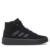 Sneakersy damskie - Sneakersy adidas Znsored High ID8245 Czarny - miniaturka - grafika 1