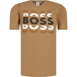 BOSS Kidswear T-shirt | Regular Fit - Koszulki dla chłopców - miniaturka - grafika 1