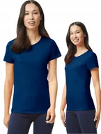 Koszulki i topy damskie - Koszulka Damska T-Shirt Bawełna HEAVY Gildan GIL5000 GRANAT L - miniaturka - grafika 1