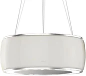 Okapy kuchenne - Falmec Soffio Circle.Tech Isola 58 biały matowy - miniaturka - grafika 1